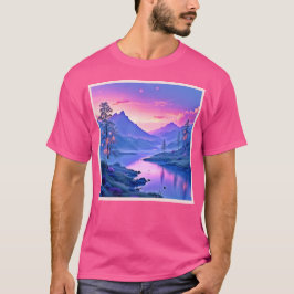 Camiseta Design do Lago Mountain