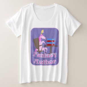 Camiseta Design do Livro de Cartões da Fantasia - Autor Un