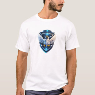 Camiseta design do logotipo da águia