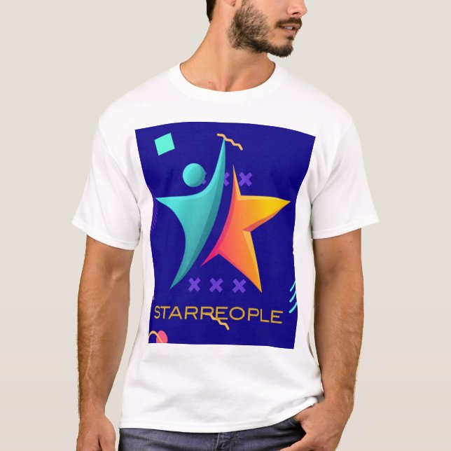 Camiseta design do logotipo desportivo (Frente)