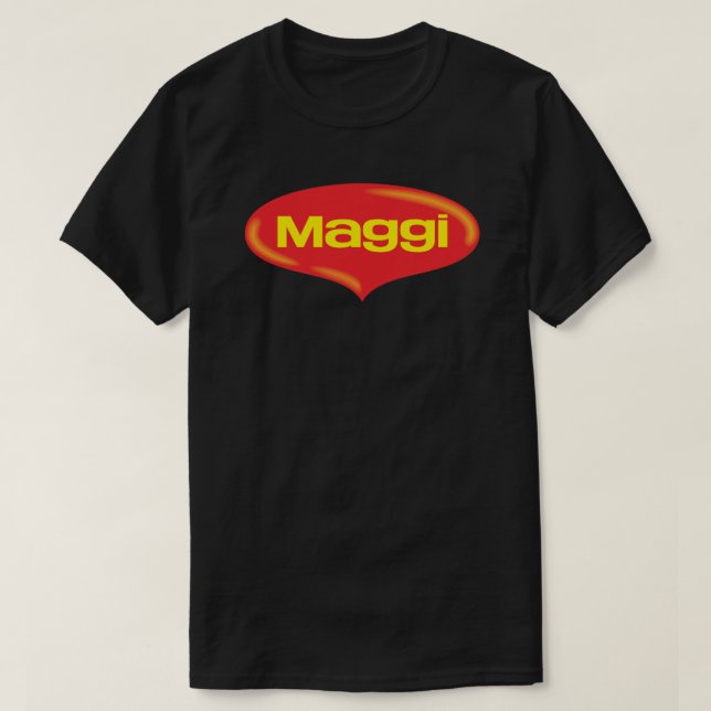 Camiseta Design do Logotipo Maggi em tempo real (Frente do Design)