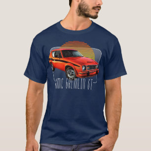 Camiseta DESIGN do Lover Clássico Retroativo AMC Gremlin