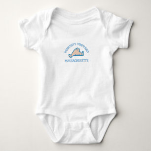Camiseta Design do "Mapa" de Martha's Vineyard.
