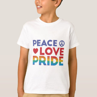 Camiseta Design do Orgulho de Paz