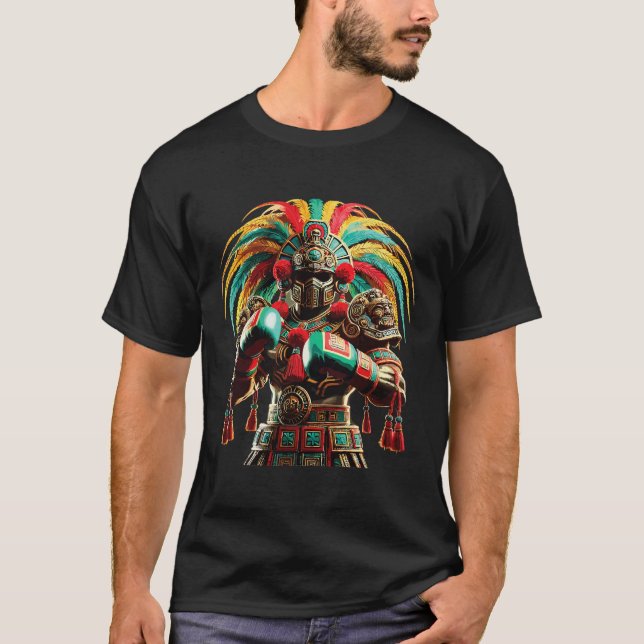 Camiseta Design do Orgulho Inka de Esportes mexicano em Box (Frente)