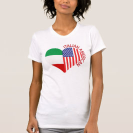 Camiseta Design do Orgulho Nacional Italiano Bandeira do Co