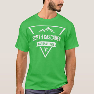 Camiseta Design do Parque Nacional de Cascades do Norte