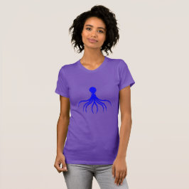 Camiseta Design do polvo em dificuldades - Bella+Canvas S f