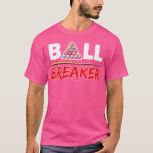Camiseta Design do Reprodutor de Piscina de Bola de Bilhar