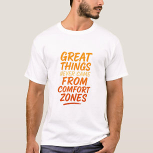 Camiseta Design do seu destino - Tipografia Motivacional