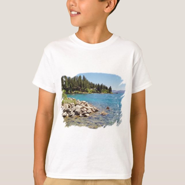 Camiseta Design do Tshirt de Lake Tahoe (Frente)