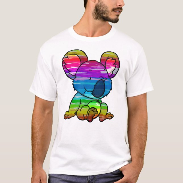 Camiseta Design do urso de Koala (Frente)