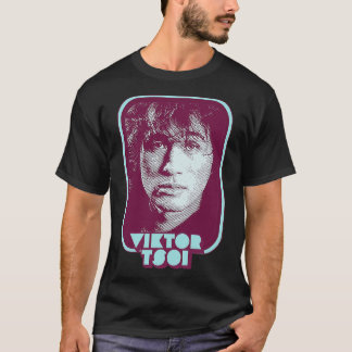 Camiseta Design do ventilador do Viktor Tsoi K Retro 80s