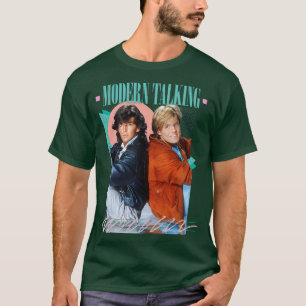 Camiseta Design do ventilador dos anos 80 com conversação m