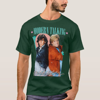 Camiseta Design do ventilador dos anos 80 com conversação m