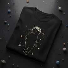 Design do Viajante Cósmico do Gato – Astronauta Ga