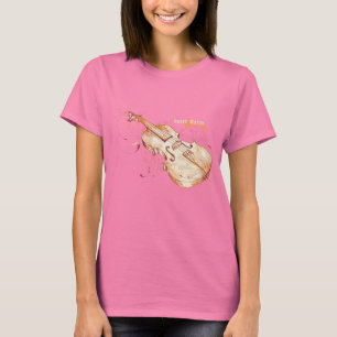 Camiseta Design do violino