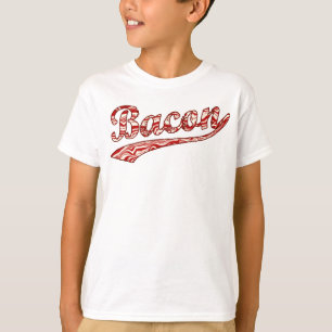 Camiseta Design dos esportes do bacon