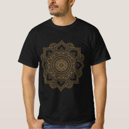 Camiseta Design Dourado decorativo criativo