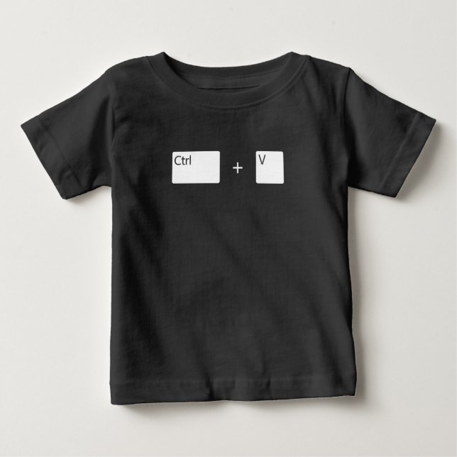 Camiseta Design Duplo Copiar e Colar para o Dia dos Pais (Frente)