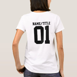 Camiseta DESIGN EDITÁVEL de casamento minimalista natural o