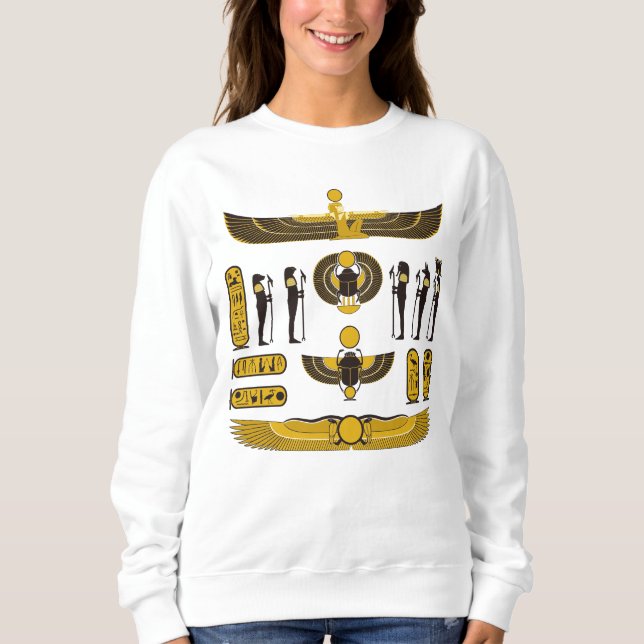 Camiseta design egípcio (Frente)