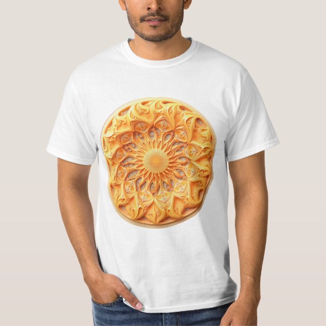 Camiseta Design em forma circular (Frente)