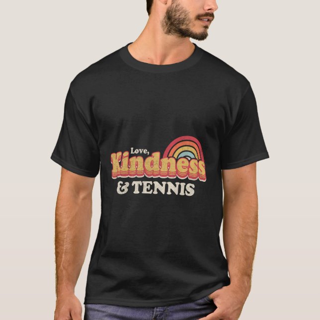 Camiseta Design Engraçado Adoro gentileza e Tênis (Frente)