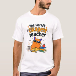 Camiseta Design engraçado de apreciação de professor