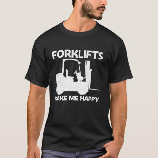 Camiseta Design Engraçado De Forquilha Para Motores Homens,