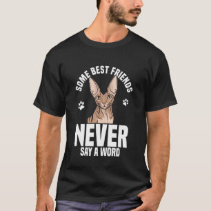Camiseta Design engraçado de gato duende Devon Rex para ama