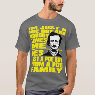 Camiseta Design engraçado de meme de Edgar Allan Poe Estou 