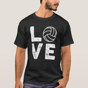 Camiseta Design Engraçado De Voleibol Masculino Bola De Vol
