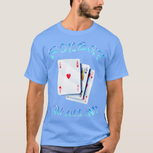 Camiseta Design Engraçado do Poker Player - 2