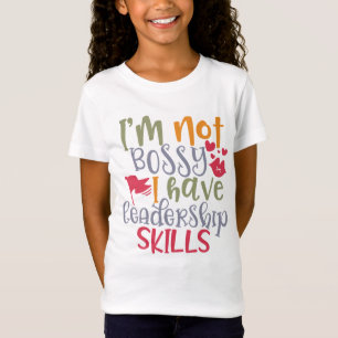 Camiseta Design Engraçado Não sou Chefe Tenho Capacidade 