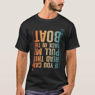 Camiseta Design Engraçado Para Homens Barco Boater