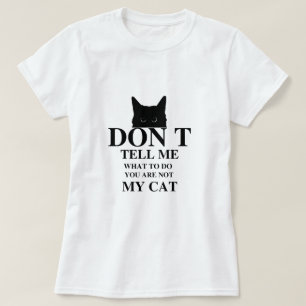 Camiseta design engraçado para texto de gato   Contorno div
