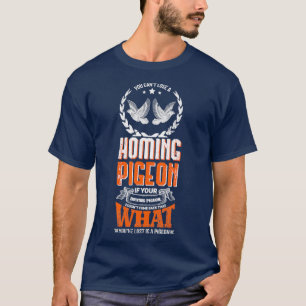 Camiseta Design Engraçado Pigeon Lover para Bird Lover 11