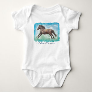 Camiseta design eqüino do Cavalo-amante