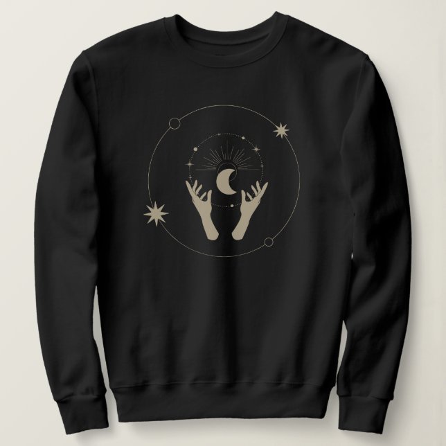 Camiseta design estético de fantasia ao luar (Frente do Design)