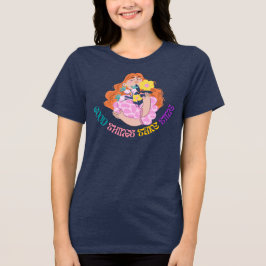 Camiseta Design Estético Floral Inspirador para Meninas