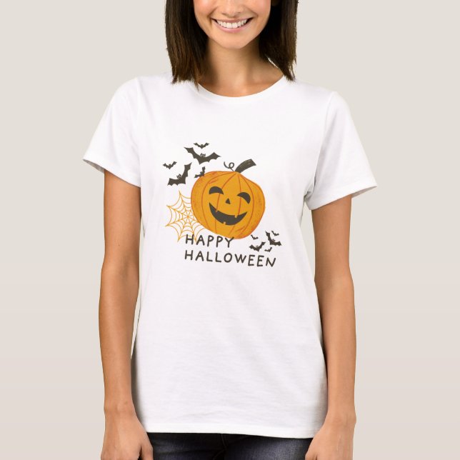Camiseta Design Estético Fofo e Assustador (Frente)