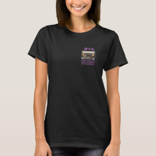 Camiseta Design estético Vaporwave - Antiga fita cassete Gr
