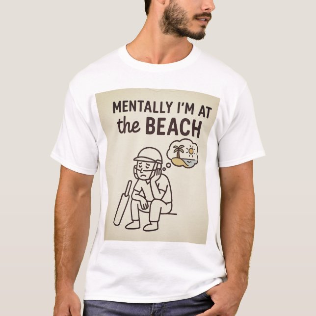 Camiseta design estilo praia (Frente)