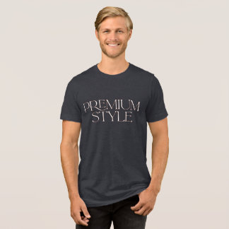 Camiseta Design "Estilo Premium" Casual para homens e mulhe