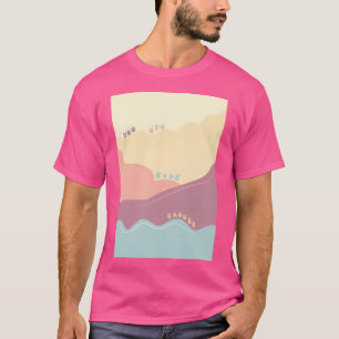 Camiseta Design Extremo Você É O Suficiente Ato De Lamina D