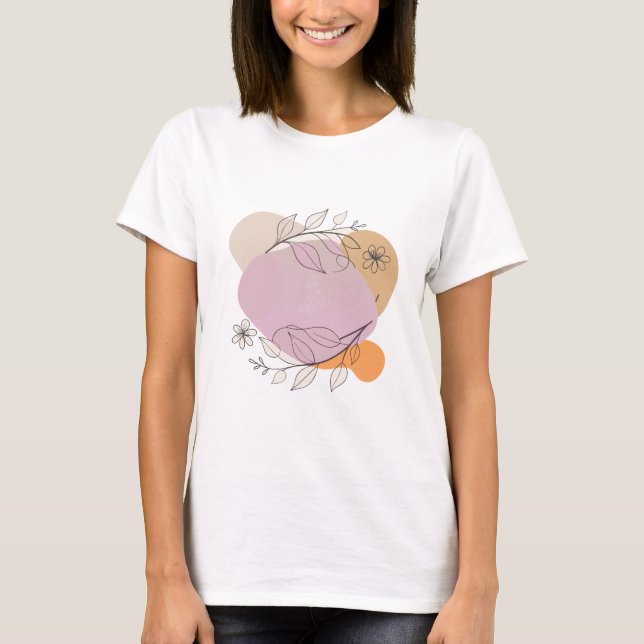 Camiseta Design Feminino para Mulheres Elegantes (Frente)