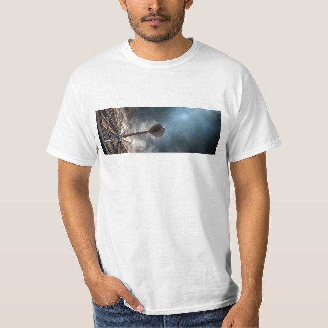 Camiseta Design fléchette dramatique Hit Me With Your Shot (Frente)