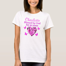 CAMISETA DESIGN FLORAL DE PINCO LOVELMENTE PERSONALIZADO
