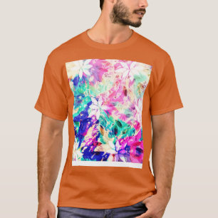 Camiseta Design Floral havaiano TSirt